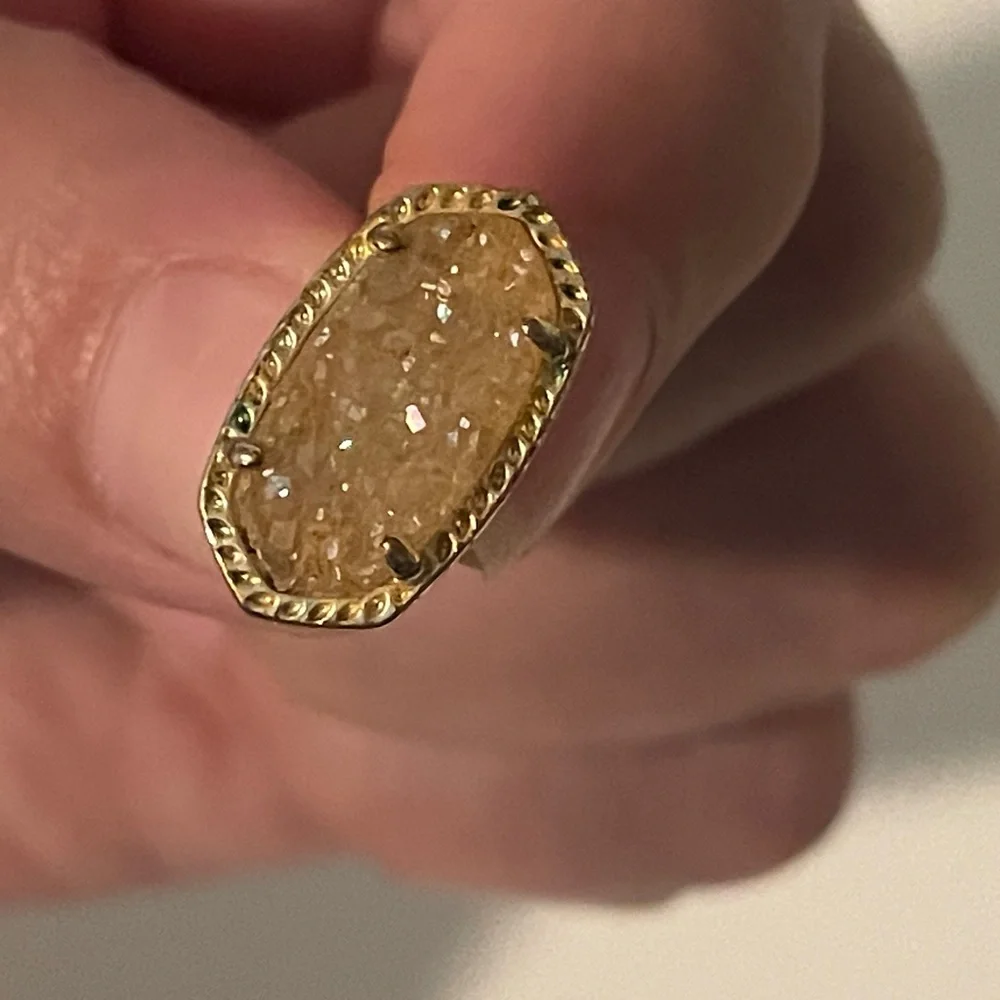 Bundle offer for Sadie Kendra Scott Gold Drusy Earrings SEE DESCRIPTION!!! - Picture 2 of 5